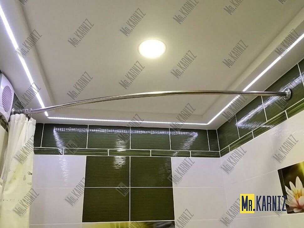 Карниз для ванны THERMOLUX INFINITY MINI Передний борт 170х105 Усиленный 25 мм MrKARNIZ фото 2