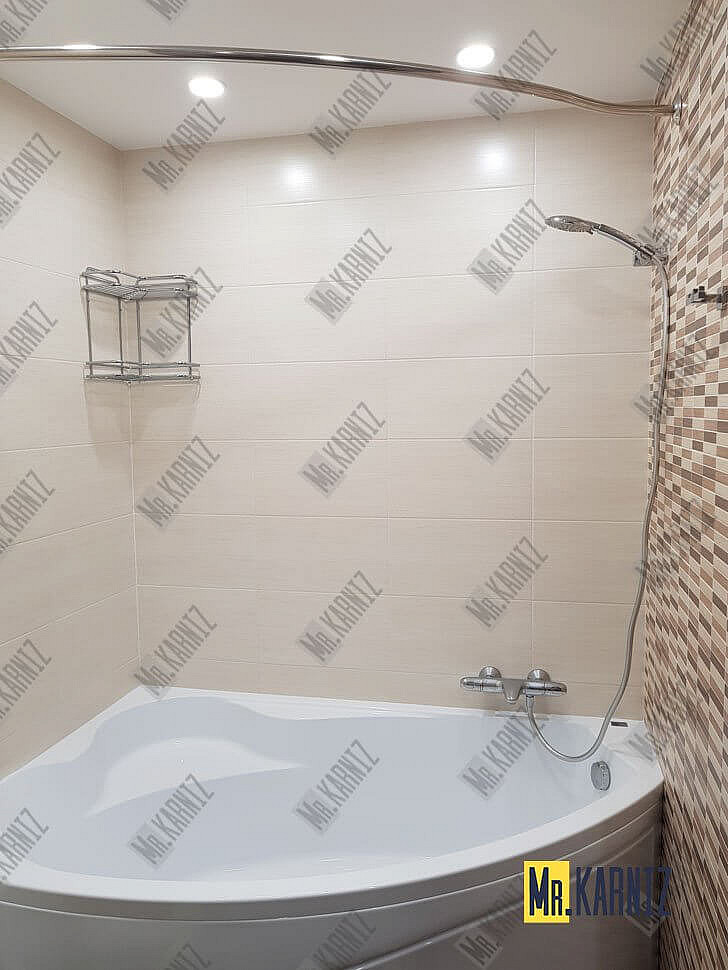 Карниз для ванны THERMOLUX INFINITY MINI Передний борт 170х105 Усиленный 25 мм MrKARNIZ фото 16