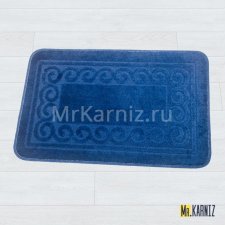 Коврик в ванную ТН темно-синий